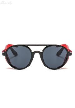 Sonnenbrille Steampunk Red Design